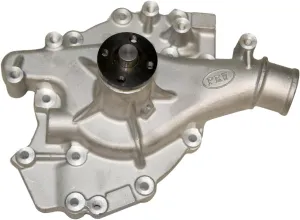 1446000 Performance Quotient As-Cast 5/8" Pilot Shaft High Flow Aluminum Water Pump for Ford 429/460 1970-92