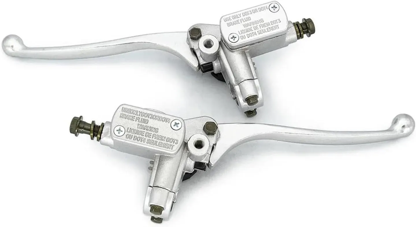22mm 7/8" Left/Right Brake Pump Master Cylinder Side With Mirror Thread For GY6 50 90cc 110cc 125cc Dirt Pit Bike ATV(Right)