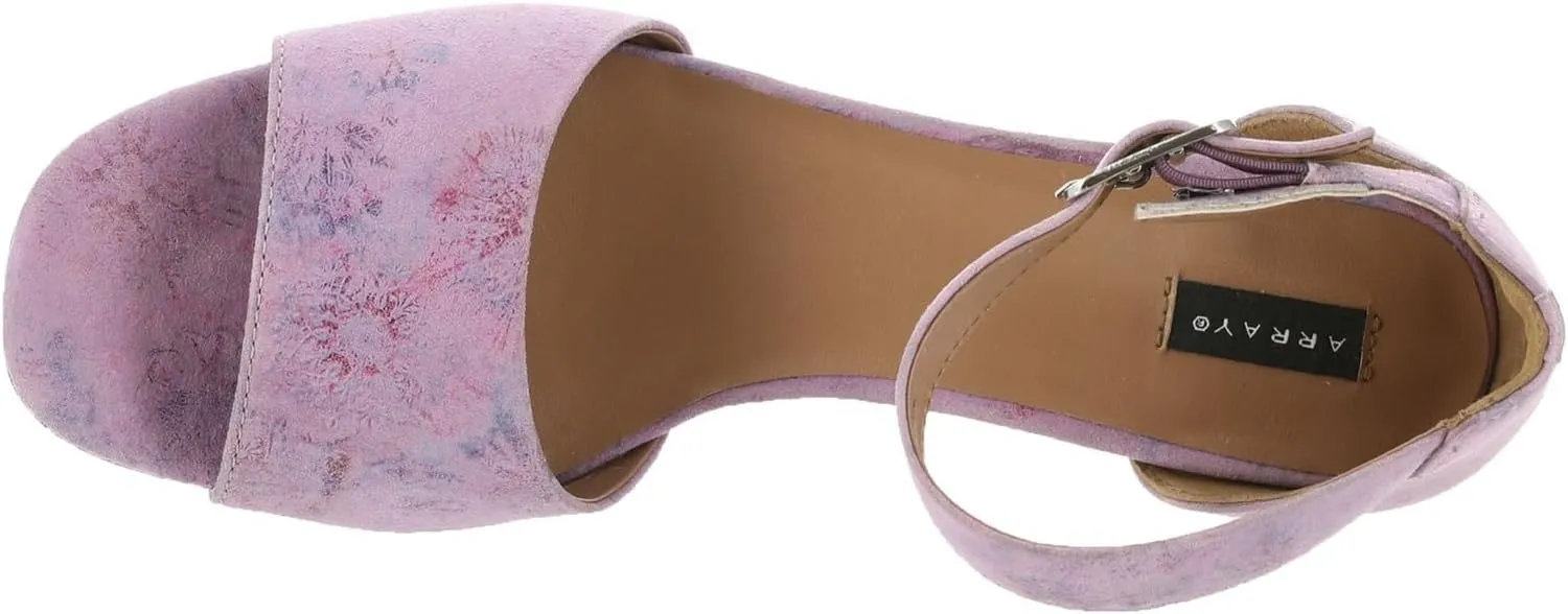 ARRAY Women's Praise D'Orsay Low Heel Pump with Ankle Strap