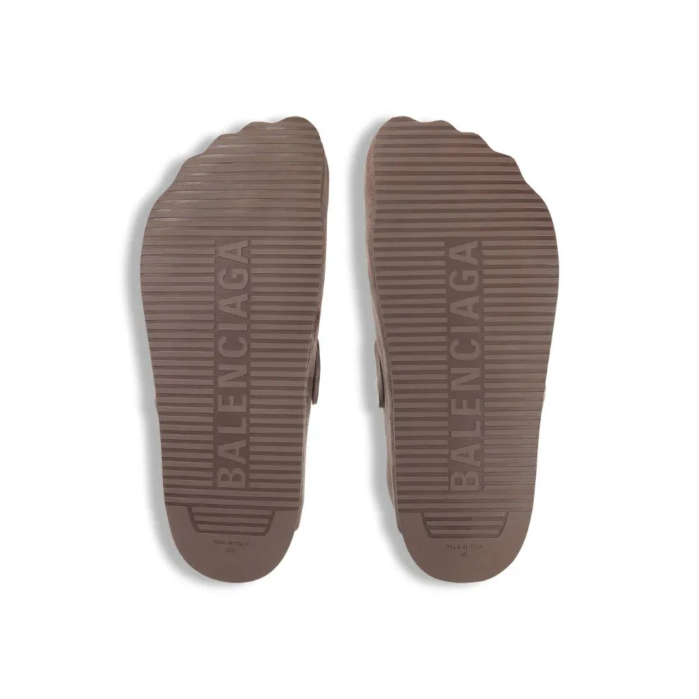Balenciaga MEN'S SUNDAY MULE IN BROWN