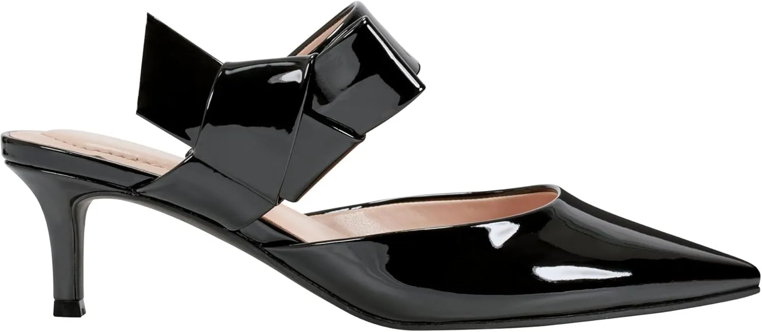 Bandolino Womens Millie 2 Faux suede Pointed Toe Heel Sandals