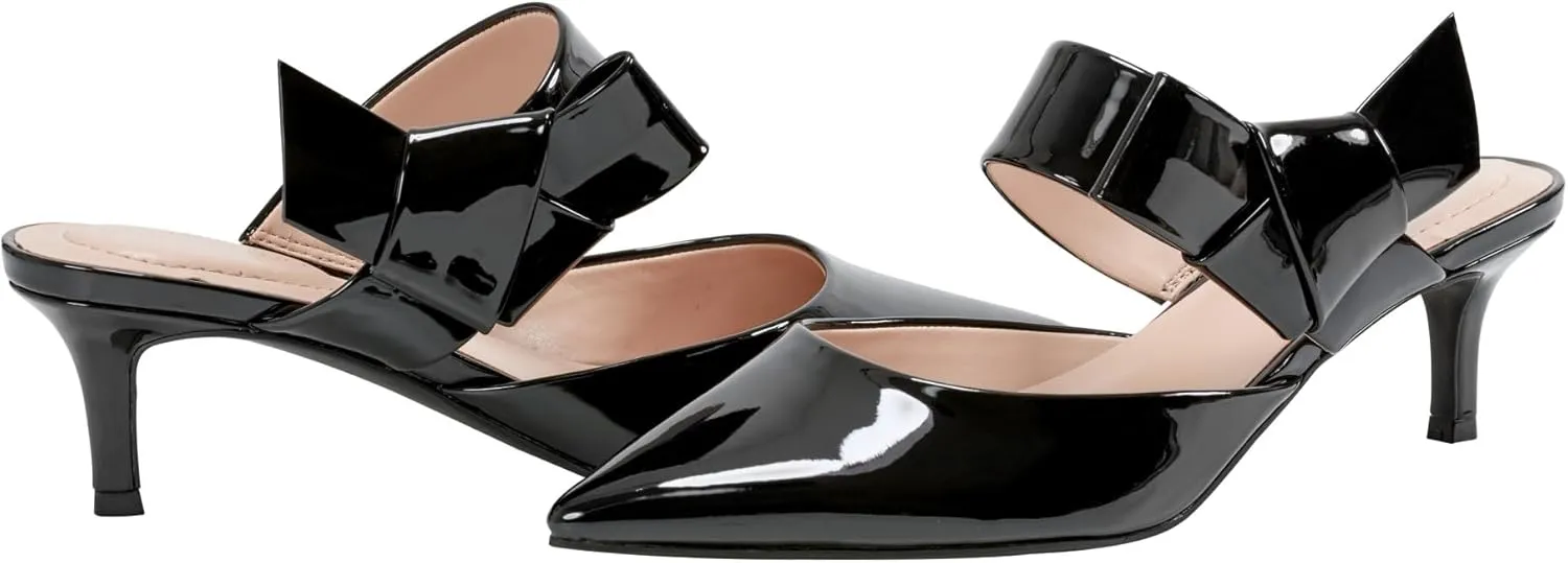 Bandolino Womens Millie 2 Faux suede Pointed Toe Heel Sandals