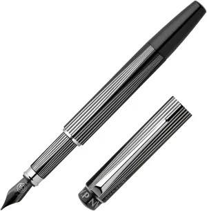 Caran d'Ache Rnx 316 Pvd Medium Fountain Pen - Black