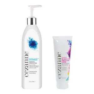 Cezanne Everyday Essentials Bundle Shampoo & Smoothing Creme