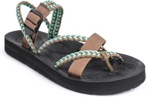 CIOR Women's Sport Sandals Hiking Sandals with Arch Support Yoga Mat Insole Outdoor Light Weight Water Shoes
