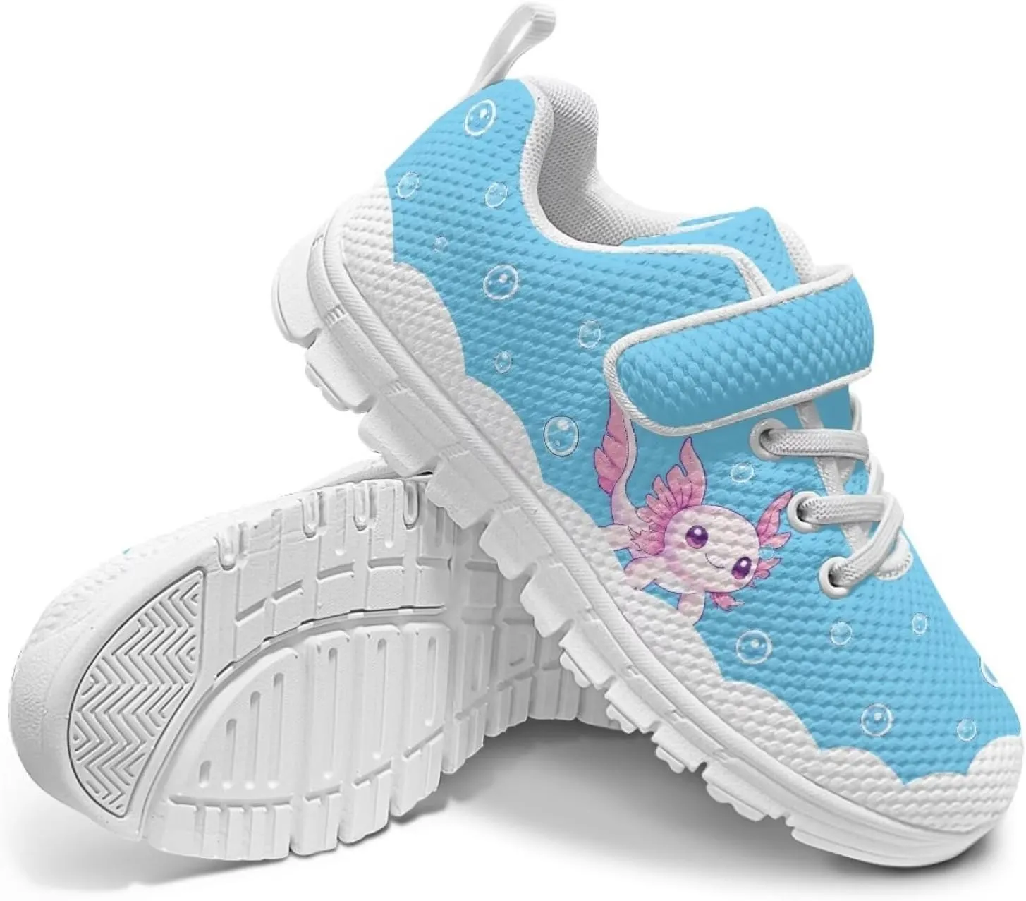 Coloranimal Kids Sneakers Slip On Sneaker Comfort Casual Running Tennis School Low Top Sneaker Athletic Walking Shoes for Boy Girls