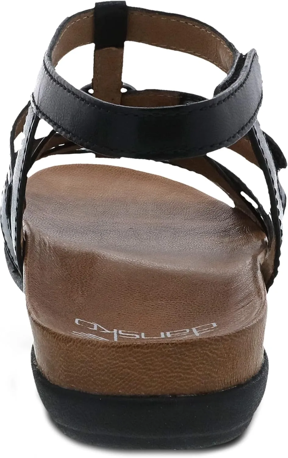 Dansko Jolene Adjustable Gladiator Sandal for Women – Leather Linings and Uppers for All-Day Comfort – Dual Density EVA Footbed and Lightweight Rubber Outsole for Long-Lasting Wear