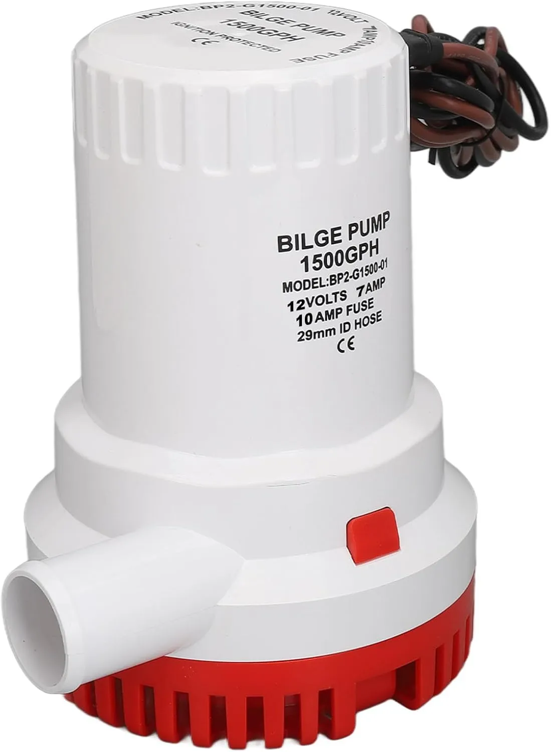 DC Micro Drain Pump for Swimming Pools, Versatile Bilge Pump with Dry (12V)