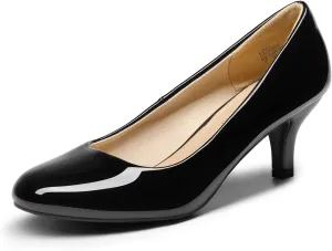DREAM PAIRS Women's Dress Comfortable Low Heel Pump Shoes