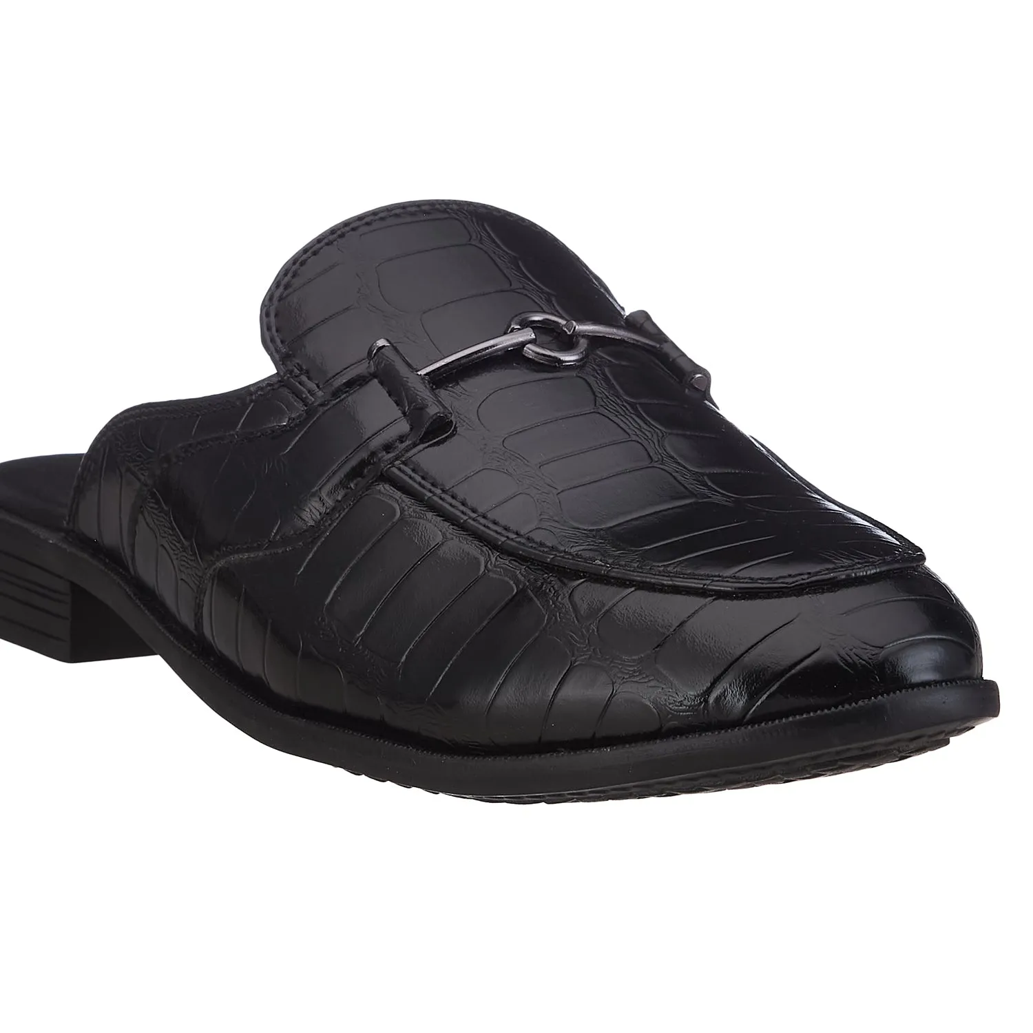 Duke Men Croc Textured Mules (FWOL4026)