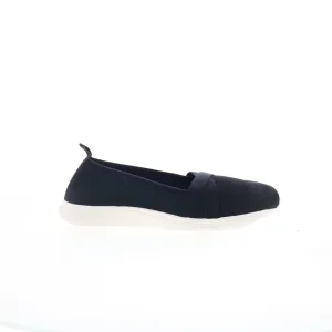 Easy Spirit Lorie 2 SELORIE2 Womens Black Wide Mesh Loafer Flats Shoes