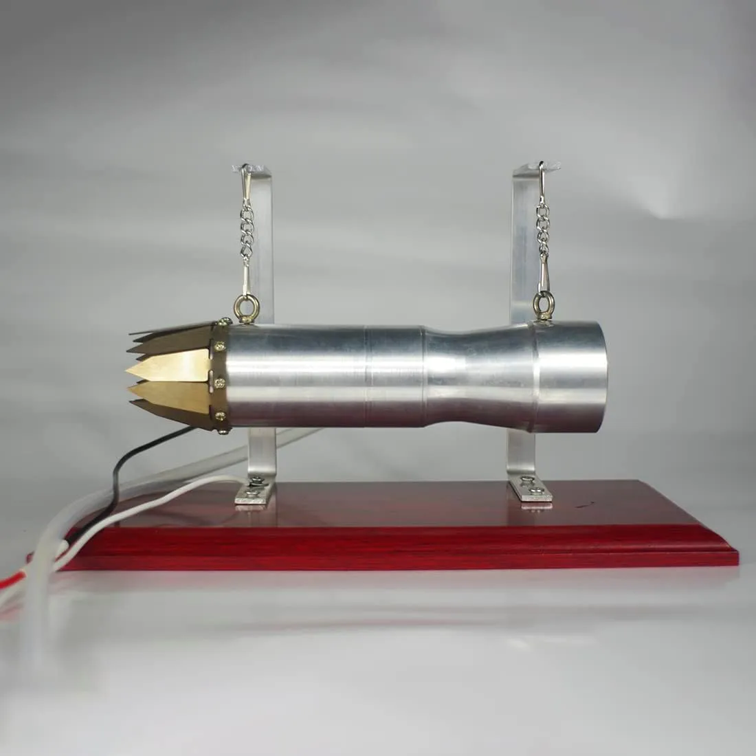 Engine Model, Mini Turbojet DIY Assembly Aero Engine Kit, Engine Motor Model, Physics Experiment Toys Gift for Technology Enthusiasts