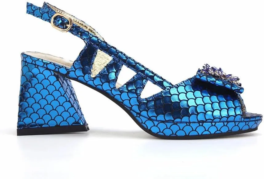 Floral Gold-Tone Party Shoes Bag Set Italian Pointed Toe Bridal Luxury Combo
