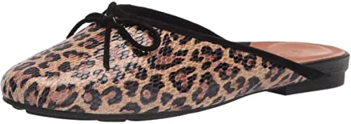 Gentle Souls by Kenneth Cole Women's Eugene Bow Mule, Natural Leopard, 9.5 M US
