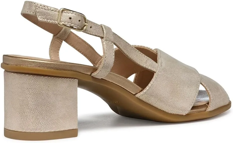 Geox Women's D Aurely 50 a Heeled Sandal