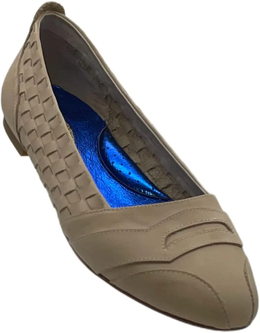 GLORY GOLD Faith Woven Penny Loafer Flat