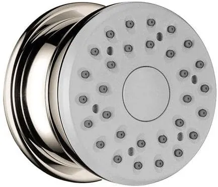 hansgrohe Bodyspray with Stop Upgrade 2-inch Modern Bodyspray in Polished Nickel, 28467831