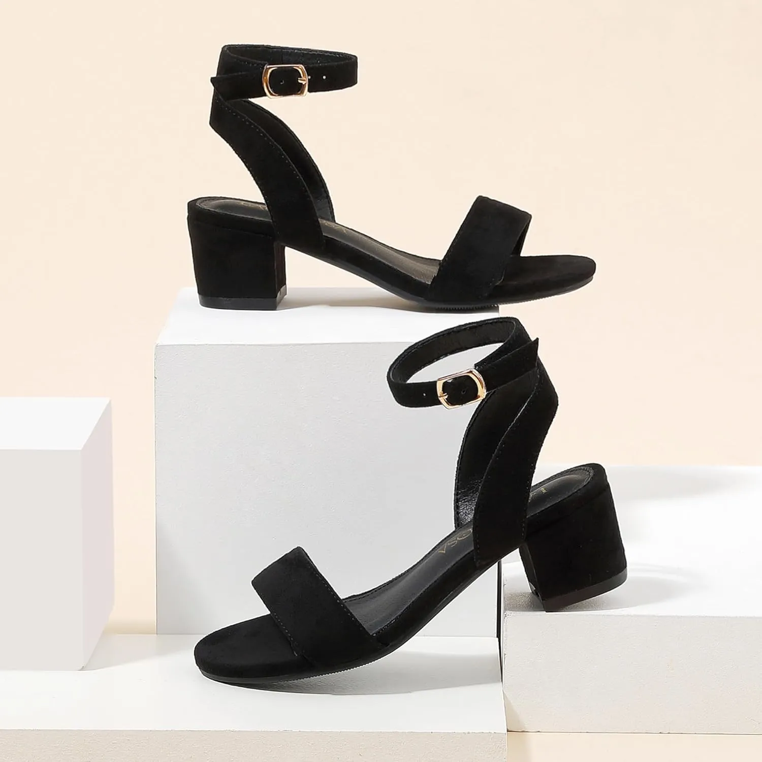 High Heels for Kids Open Toe Dress Shoes for Girls Ankle Strap Pump Shoes Flower Girl Sandals Wedding Party for Little Big Kids