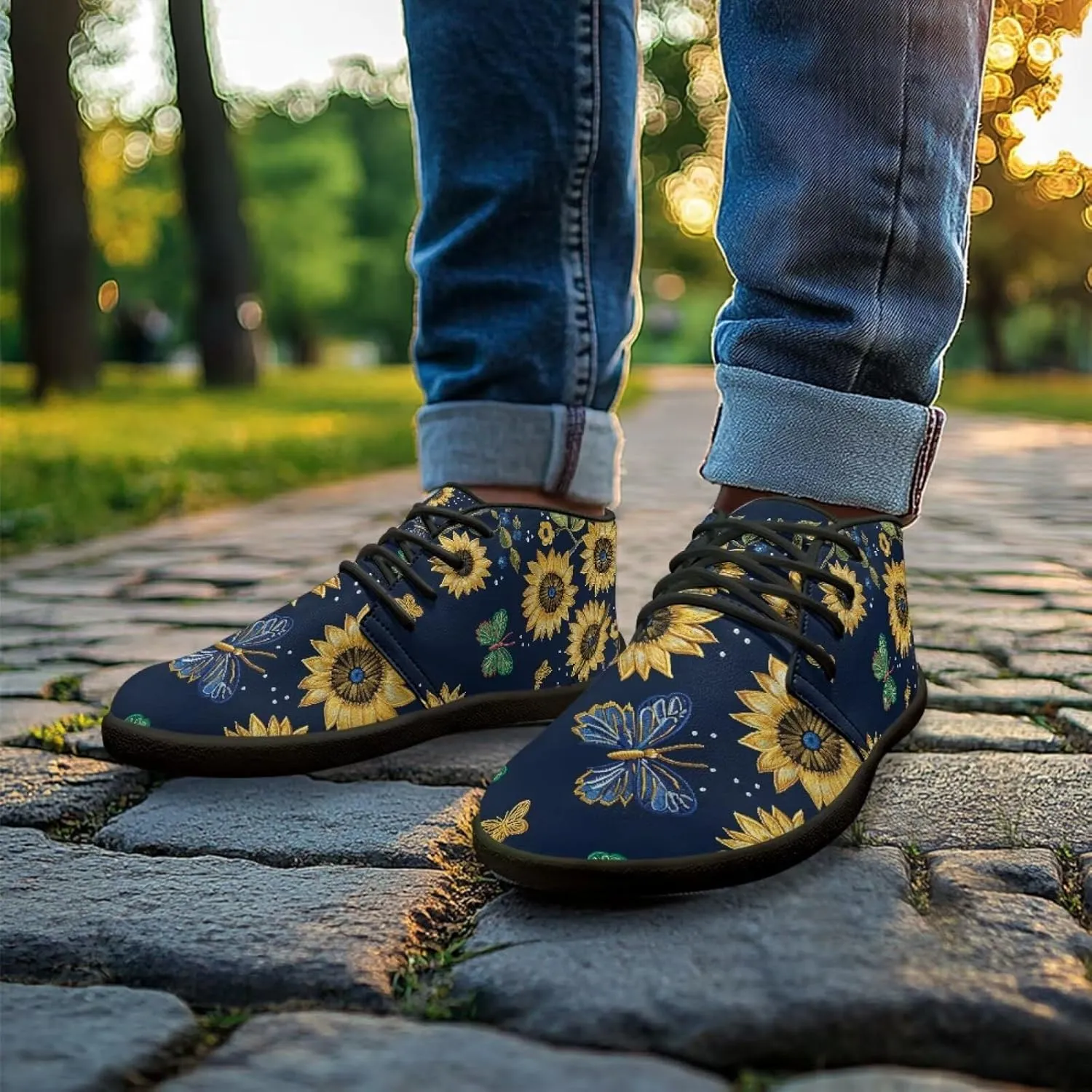 Hike Barefoot Shoes Floral Athletic Sneakers Wide Toe Box Boots Comfortable Women's Slip On Walking Shoe Running Trainer Minimalist Sneaker