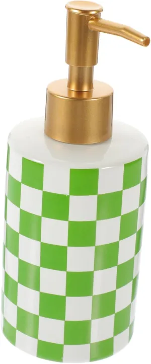 Homoyoyo Ceramic Foam Pump Bottle Bathroom Shampoo Dispenser Set Refillable Shampoo Bottles