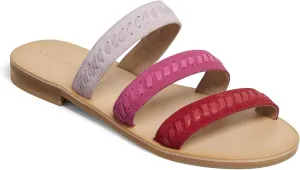 Jack Rogers Women's Amelia Sandal, Pink/Red