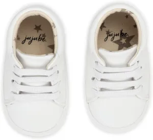 JuJuBe Sneakers for Babies & Infants, Slip On Elastic Lace Sneaker, Machine Washable Stain Resistant Vegan Leather Baby Shoes with Soft Sole, Baby Boy & Baby Girl Shoes