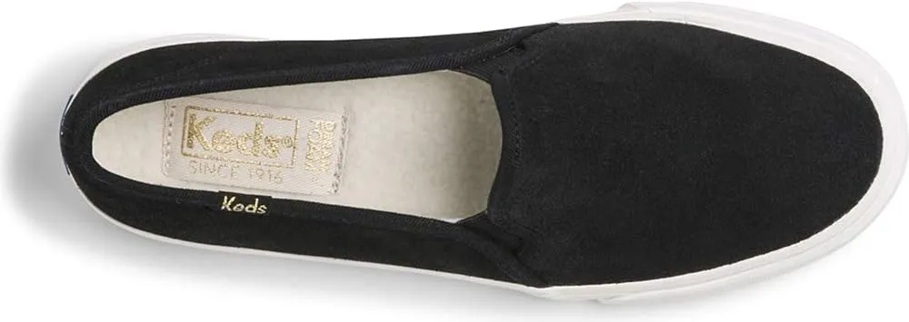 Keds Women's Double Decker Suede/Shearling Slip on