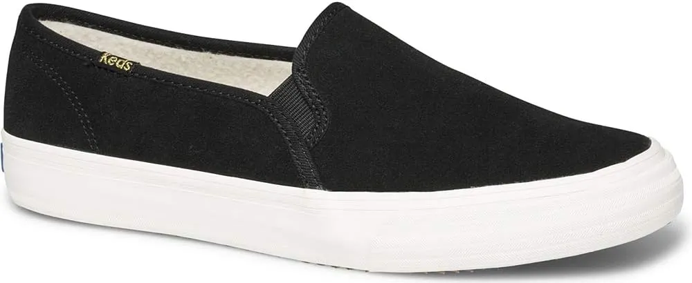 Keds Women's Double Decker Suede/Shearling Slip on