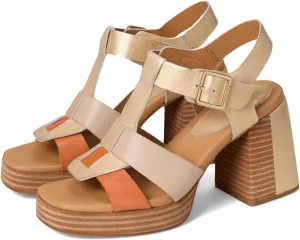 KORK-EASE Women's Macey Heeled Platform Sandal