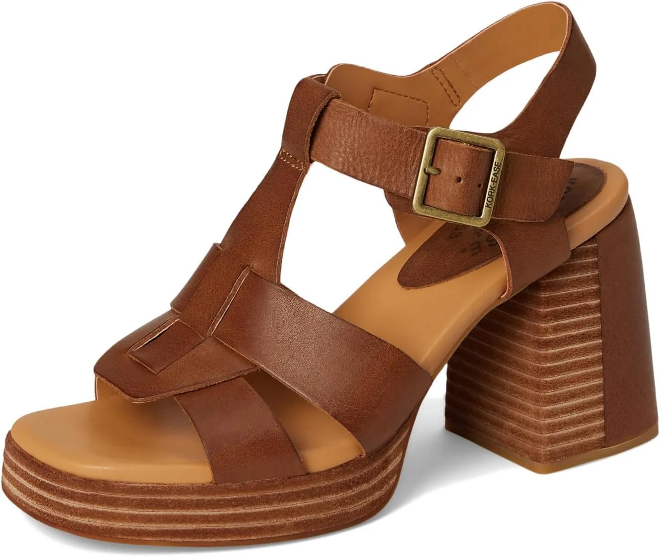 KORK-EASE Women's Macey Heeled Platform Sandal