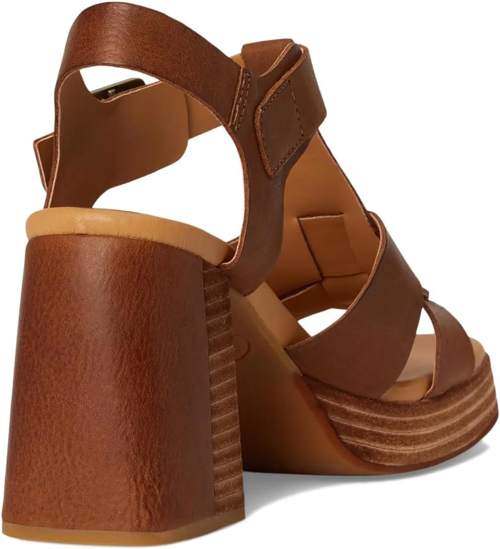 KORK-EASE Women's Macey Heeled Platform Sandal