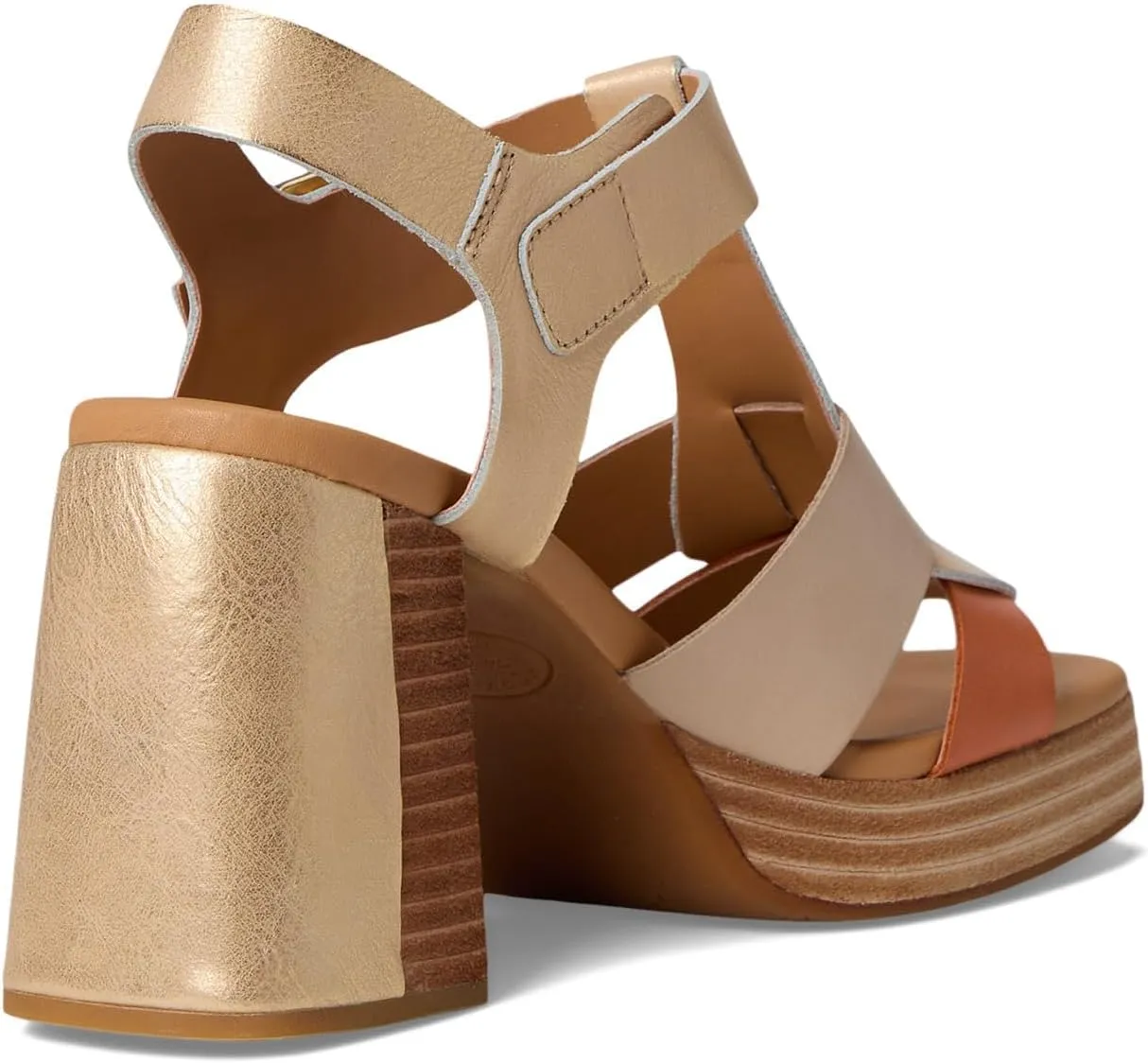 KORK-EASE Women's Macey Heeled Platform Sandal