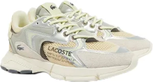 Lacoste Mens L003 Neo Sneaker, LT TAN/LT YLW, 9.5