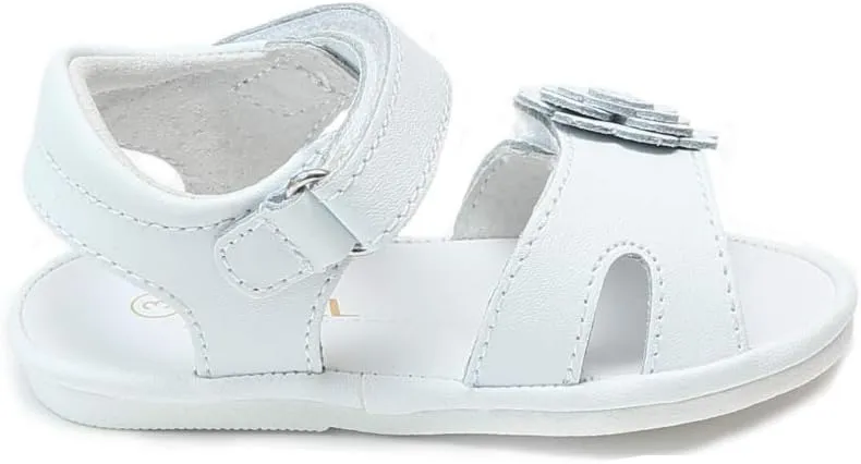 L'Amour Mila Flower Cutout Sandal (Baby)