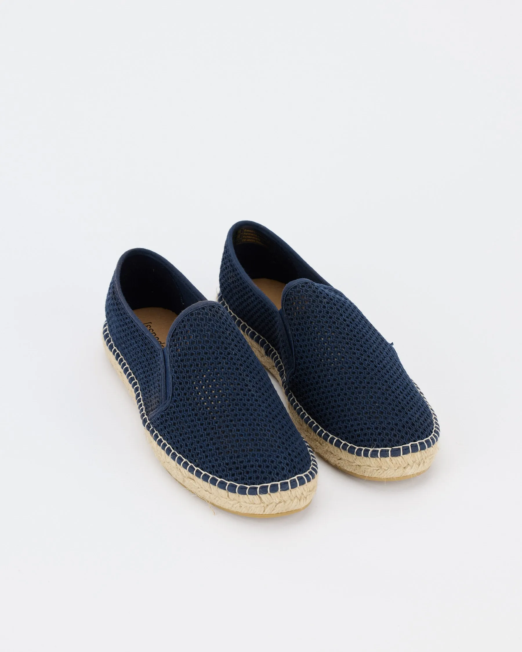Loafer Elastic Mesh Men - marine