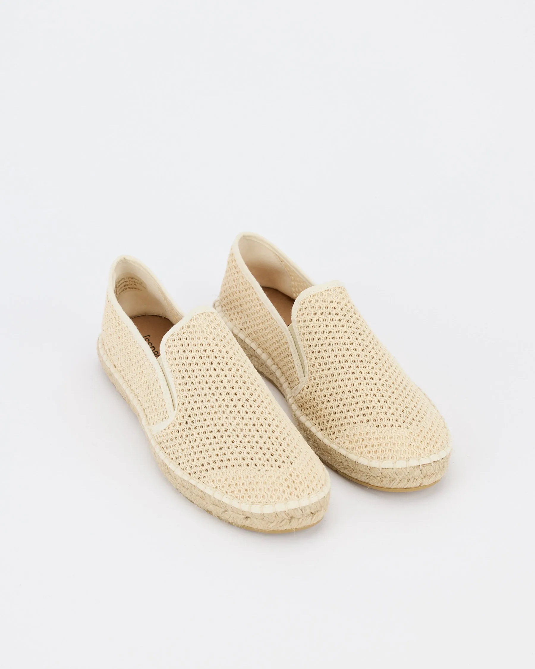 Loafer Elastic Mesh Men - natur