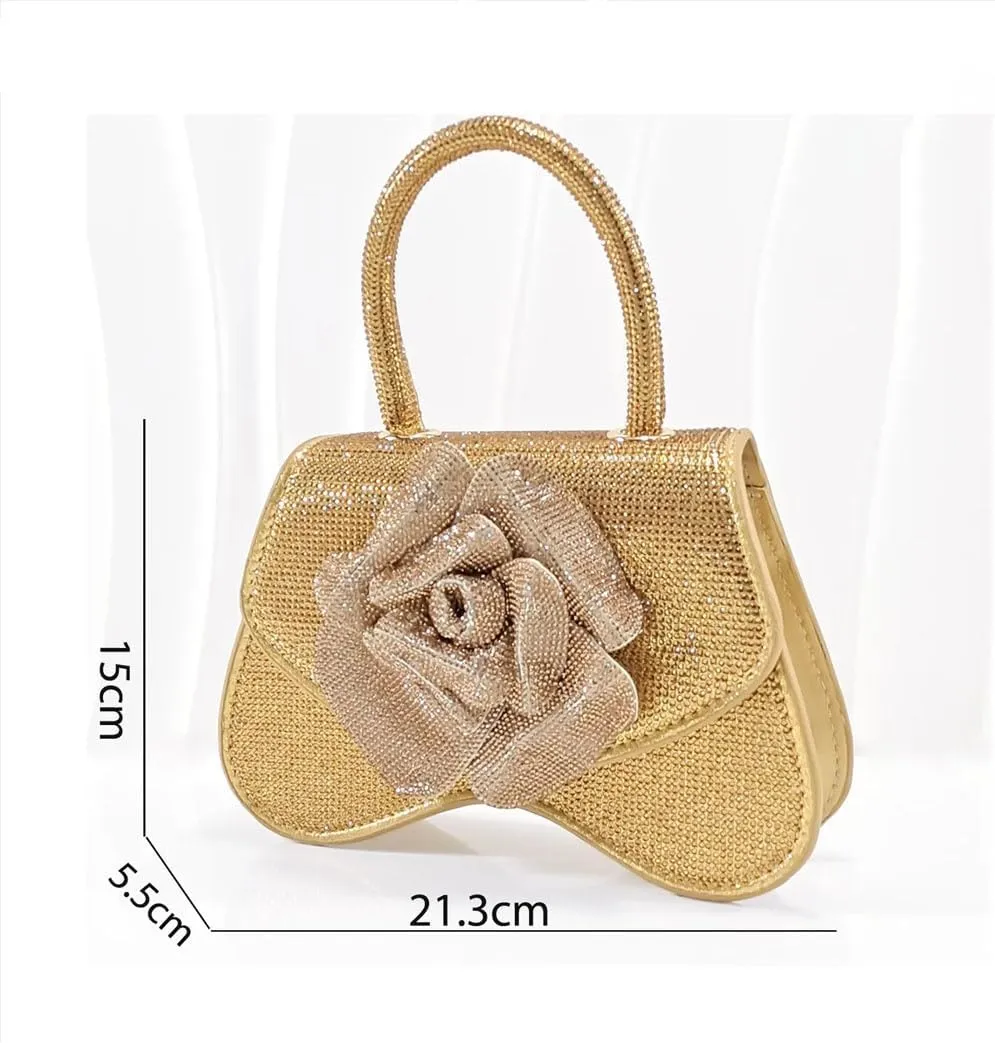 Luxury Water Drill Wedding Party Pumps Matching Bag Set Italian Designer Bridal Accessories