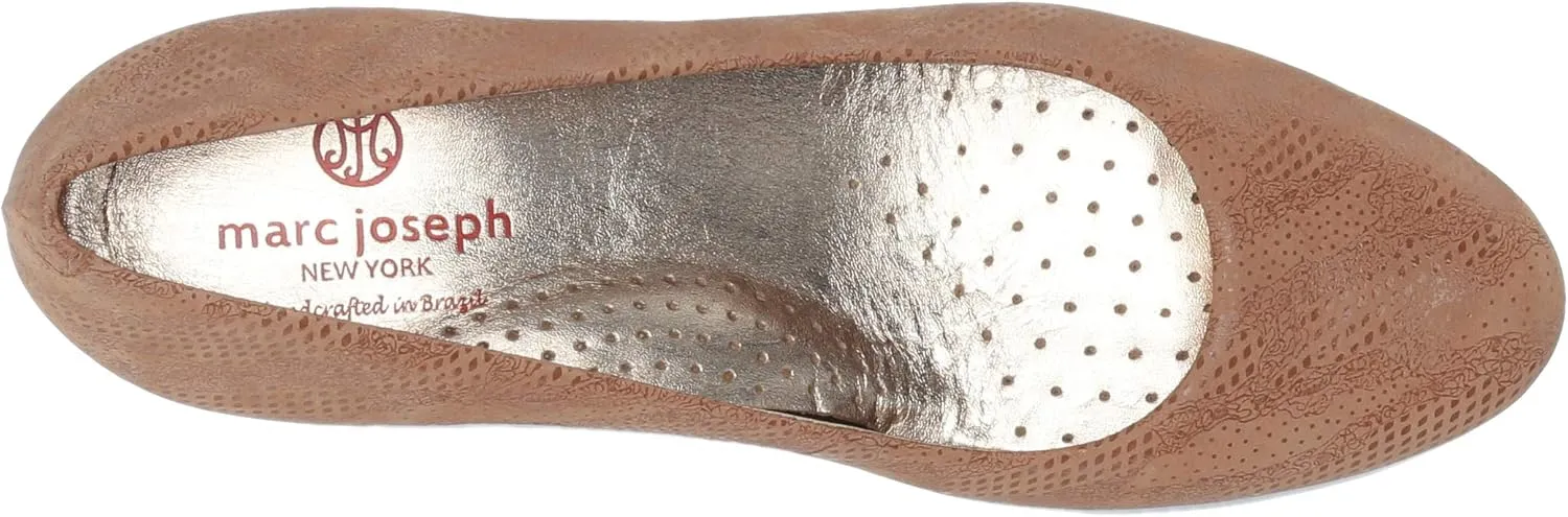 MARC JOSEPH NEW YORK Women's Leather Made in Brazil Broad Street Pump