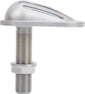 Marine Boat Intake Strainer, 316 Stainless Steel Thread Thru Inlet Filter, Boat Deck Hardware, Pump Fitting Water Outlet Hose Pipe Pickup Intake Scoop for Yacht Kayak, Marine Boat (MJS023-3/8〃)