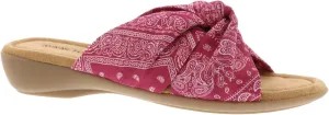 Minnetonka Sarong Women's Sandal, 7 B(M) US, Red-Bandana