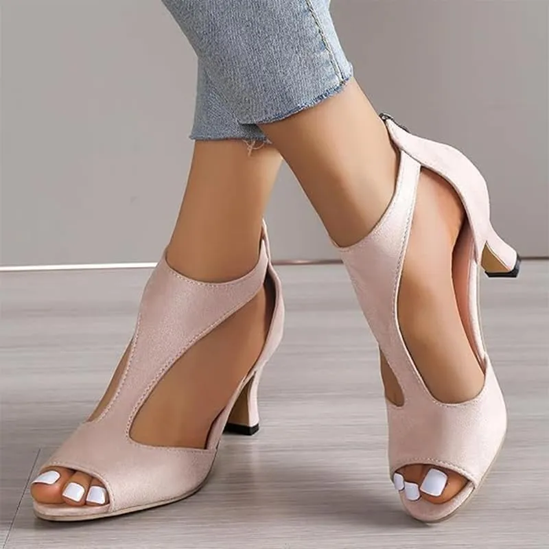 Nevriz Orthopedic High Heels, Orthopedic Leather High Heels Nevriz, Amelia Willow Orthopedic Heels, 2024 Open Toe Pump Heel Sandals Dressy Casual Orthotic, Beach Boho Sandals Outdoor Shoes