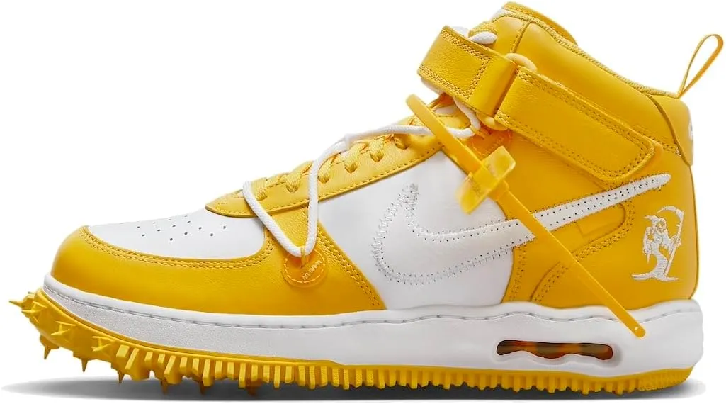 NIKE Men's Sneaker, White Varsity Maize, 11.5