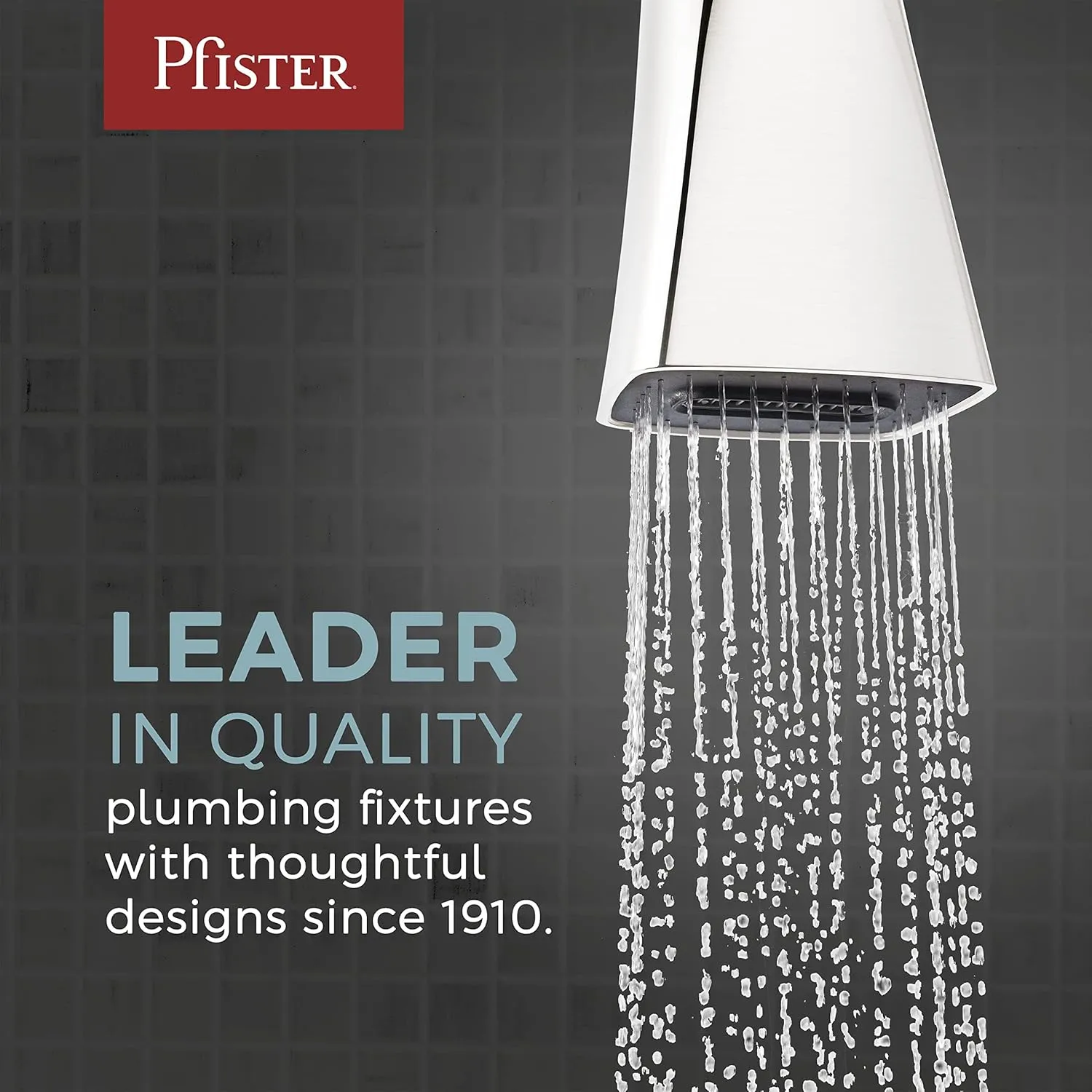 Pfister Miri 2.0 Kitchen Faucet with Pull Down Sprayer and Soap Dispenser, Single Handle, High Arc, Polished Chrome Finish, F5297MRRC