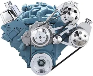 Pontiac Serpentine Conversion Kit - Power Steering and Alternator