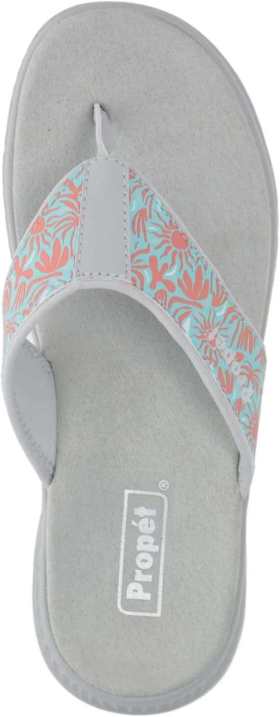 Propét Women's TravelActiv Ft Flip Flops