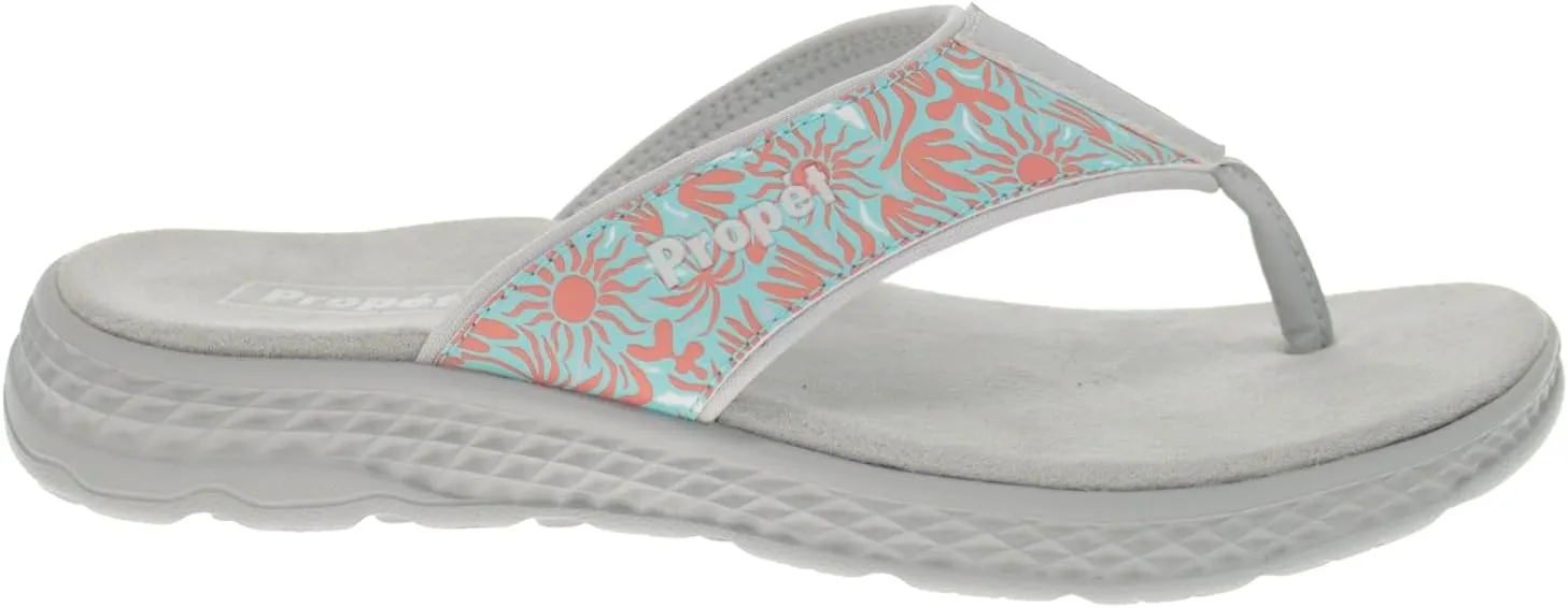Propét Women's TravelActiv Ft Flip Flops