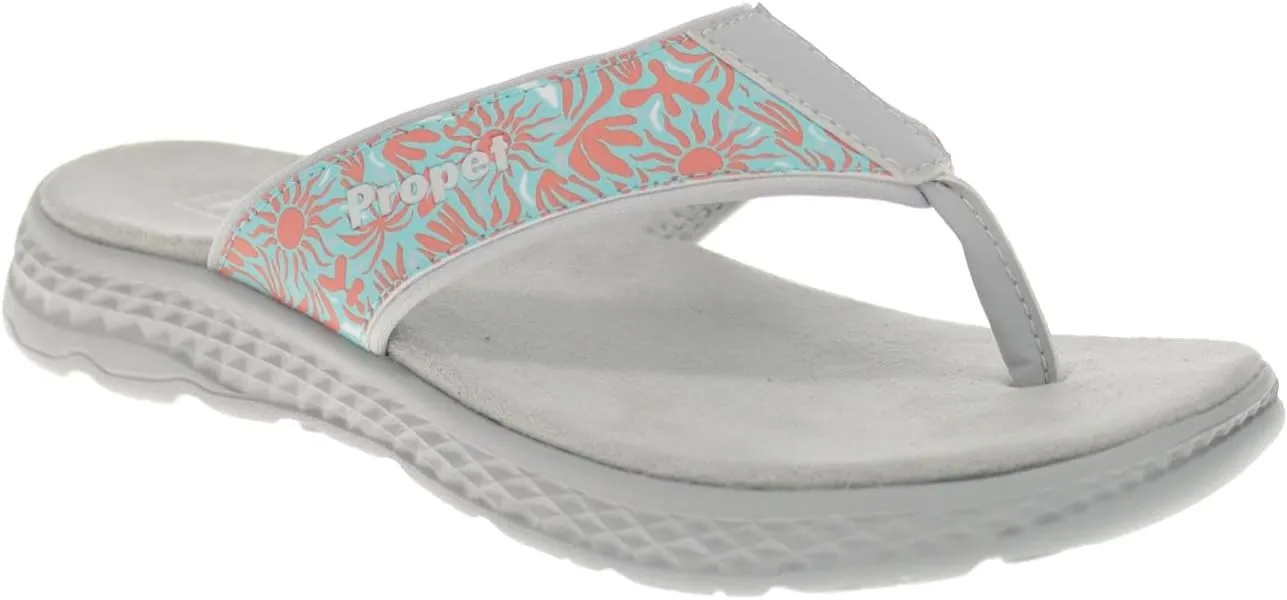 Propét Women's TravelActiv Ft Flip Flops