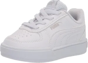 Puma Kids Caven Slip On Sneaker, White White-Gray Violet, 9 US Unisex Toddler