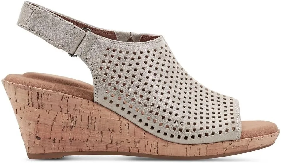Rockport Women's Briah Perforated Slingback Sandal
