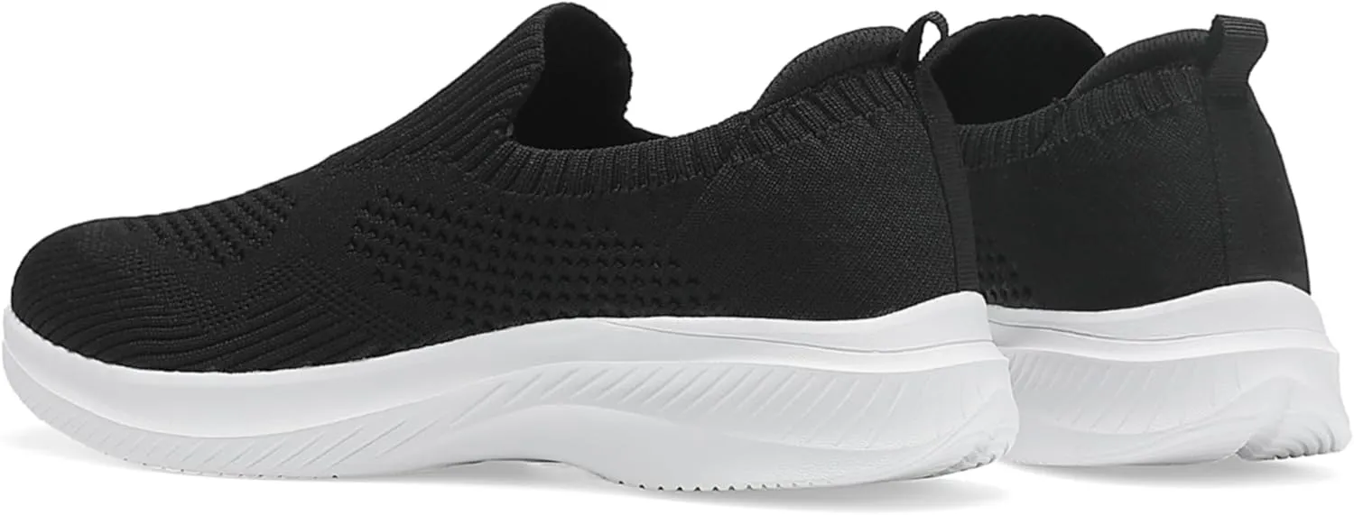 Santiro Slip On Shoes Women Tennis Shoes Comfort Lightweight Walking Sneakers